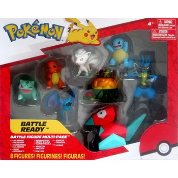 Figurka Pokémon Figurky - Multi-Pack Battle Ready 8pcs 5cm
