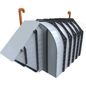 Skleník Kolomaki Zahradní sklep a bunkr QUICK 1 Délka: 4000 mm, Typ uložení: K obetonování