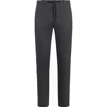 Pánské kalhoty PORSCHE DESIGN Active driving trousers Kalhoty vhodné na cestování antracitově šedá (Pohodlné kalhoty úzkého střihu s elastickým pasem.)