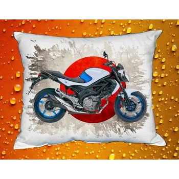 Polštář Polštářek s motorkou Suzuki SFV650