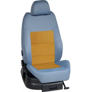 Potah sedadla Autopotahy Citröen BERLINGO / od r.2019->, 3 Místa , Furgon, KOMFORT > OR 0417 (OR 0417 / Světle modrý bok)