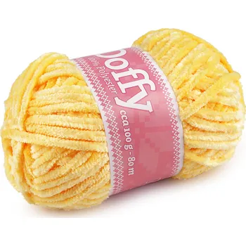 Příze Pletací žinylková příze Doffy 100 g