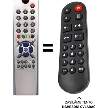 Dálkový ovladač Mascom MC7471STF/100, MC7471S, MC7471B náhradní dálkový ovladač pro seniory.