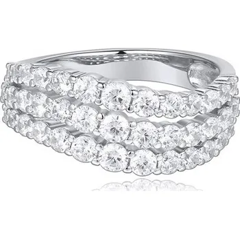 Prsten Prsten SILVERINO se zirkony 8726-54