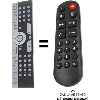 Dálkový ovladač Medion MD30288 náhradní dálkový ovladač pro seniory.