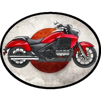 Nášivka nášivka HONDA Gold Wing Valkyrie Obdélník (nášivky motorky)