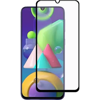 3D ochranné tvrzené sklo s rámečkem pro Samsung Galaxy M21 M215F - černé