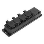 ORNO Prodlužovací čtyřzásuvka gumová HEAVY-DUTY 2p+Z IP44/16A
