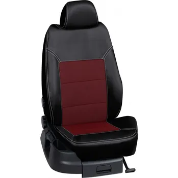 Potah sedadla Autopotahy Seat TOLEDO / od r.2016->, 4/5 dveří, KOŽENKA > OR 0402 (OR 0402 / Černý koženkový bok)