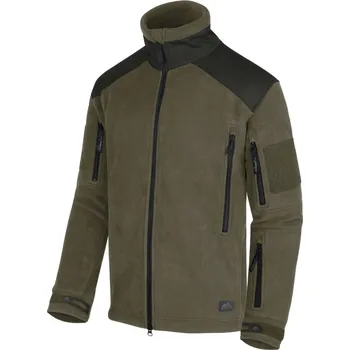 Sport Bunda Helikon Liberty heavy fleece, oliv-černá