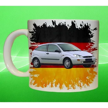 hrnek Ford Focus 150ml (hrneček s osobním autem )