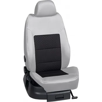 Potah sedadla Autopotahy Seat ALTEA / od r.2004->, Altea,XL 4-dveře, KOŽENKA > OR 0407 (OR 0407 / Šedý koženkový bok)