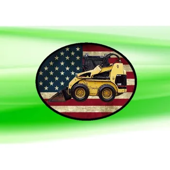 Nášivka nášivka s bagrem Caterpillar 248D (nášivky traktory)