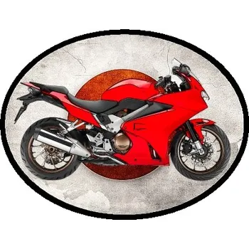 Nášivka nášivka HONDA VFR800F Ovál (nášivky motorky)