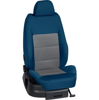 Potah sedadla Autopotahy Volkswagen CADDY / od r.2019->, 5 Míst, STANDARD > OR 0373 (OR 0373 / Modrý bok)