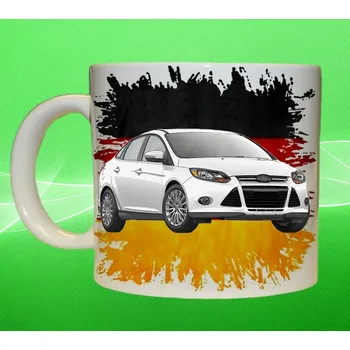 hrnek Ford Focus Sedan 150ml (hrneček s osobním autem )
