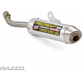 Výfuk pro motocykl Koncovka výfuku ProCircuit 304 Silencer Yamaha YZ125 22-26