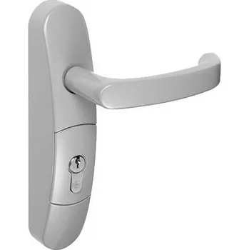 Dveřní kování ASSA ABLOY Vnější štít - EN 3000 Barva: Stříbrný