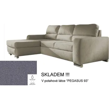 Obývací pokoj MEBLAR Rohová sedací souprava NIKO (skladem v látce PEGASUS 93)