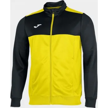 Pánská/Chlapecká mikina JOMA JACKET WINNER YELLOW-BLACK Velikost: XS, Barva: YELLOW-BLACK