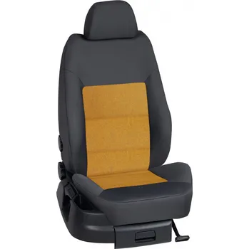 Potah sedadla Autopotahy Škoda FABIA IV / od r.2022->, 5 dveří, STANDARD > OR 0417 (OR 0417 / Tmavě šedý bok)