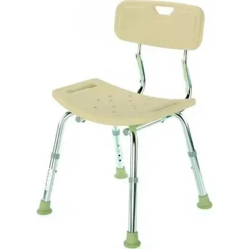 Koupelnové sedátko Sedačka do sprchy 537 A—S opěrkou