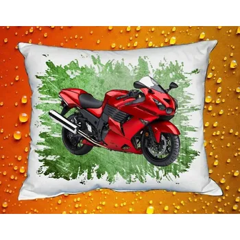 Polštář Polštářek s motorkou Kawasaki Ninja ZX II