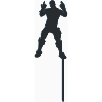 FORTNITE 4 - dortový zápich - Červená