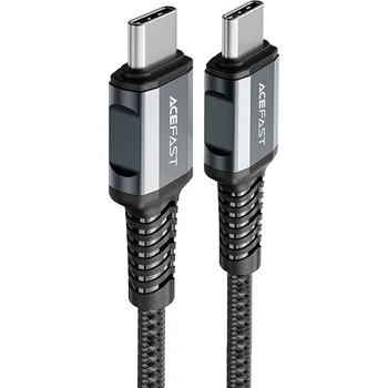 Datový kabel Acefast C1-03 kabel USB-C - USB-C / 1,2m / 60W (20V / 3A) šedý