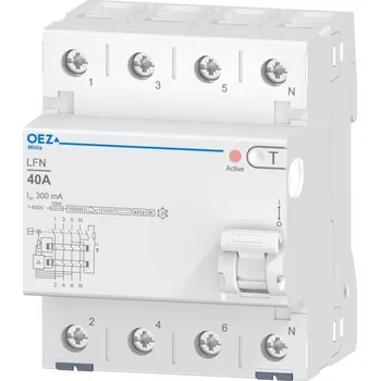 Proudový chránič OEZ LETOHRAD OEZ Proudový chránič,LFN-40-4-300BP-K OEZ:46454