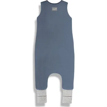 Fusak Mušelínový letní spací pytel s nohavicemi Sleepee Petrol S