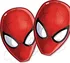 Karnevalová maska PROCOS Papírová maska 23 cm Spiderman 6 ks