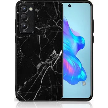 Pouzdro na tablet VSECHNONAMOBIL 69222 MY ART Ochranný obal pro Tecno Camon 18 BLACK MARBLE (142)