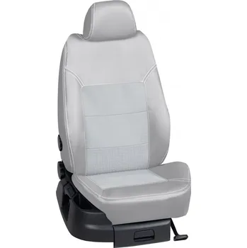 Potah sedadla Autopotahy Dacia SANDERO / od r.2021->, 5 dveří, Stepway, KOŽENKA > OR 0392 (OR 0392 / Šedý koženkový bok)