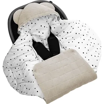 Příslušenství pro přepravu dětí Fusak/zavinovačka/deka do autosedačky Sleepee Royal Sand