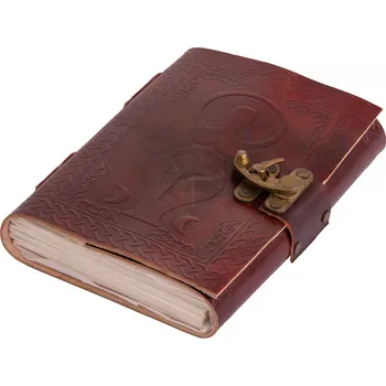 Karnevalový kostým House of Warfare Zápisník s vyraženou Bohyní plodnosti na kožených deskách - Outlet