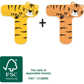 Dřevěná hračka small foot Dřevěné písmeno T