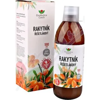 Rakytník řešetlákový 100% šťáva 500ml EkoMedica