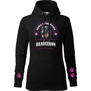 Dámská mikina STRIKER Dámská mikina Beauceron Barva: Černá, Velikost: XXL