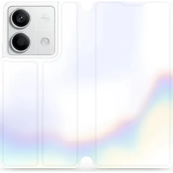 Pouzdro na mobilní telefon Flipové pouzdro Mobiwear - Xiaomi Redmi Note 13 5G - VP64S Perleťový odstín (Knížkové flip pouzdro, obal, kryt na mobil Xiaomi Redmi Note 13 5G - VP64S Perleťový odstín, materiál Umělá kůže + TPU - ochrana 360°, stojánek, silikonová vanička, magnetické)
