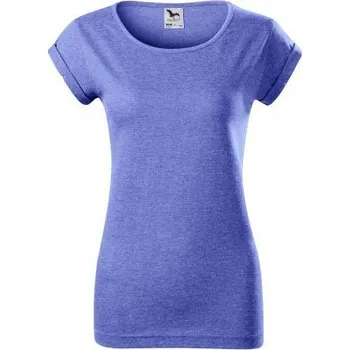 Dámské tričko Malfini Tričko dámské Fusion 164 M M5 modrý melír