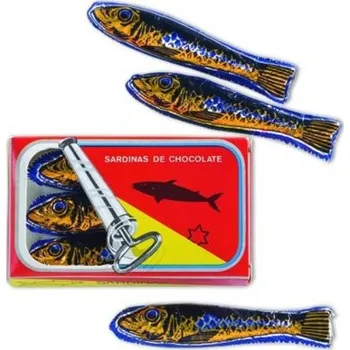 Čokoláda Simón Coll Čokoládové sardinky 24g