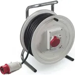 SCAME Přívod kabelový 50m, 1 zásuvka, s bubnem, černá 745.300-50M