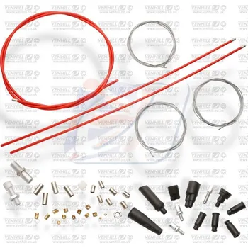 Lanko plynu univerzální sada Venhill U01-4-125-RD červená