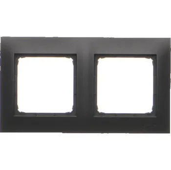 Rámeček dvojnásobný Simon 54 premium černá matná