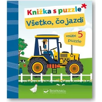 Leporelo Knižka s puzzle Všetko, čo jazdí - Laura Teller
