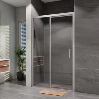 Sprchové dveře Sprchové dveře Serra 1600 mm, sklo čiré, profil chrom, Lansanit SEU16-2