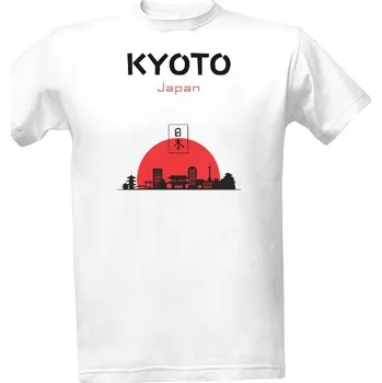 Tričko s potiskem Kyoto pánské