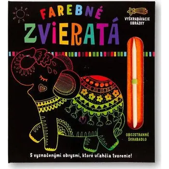Farebné zvieratá Vyškrabovacie obrázky