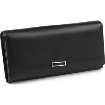 Peněženka Dámská peněženka 9,5x18,5 cm - černá